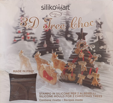 Molde de Silicone de Árvore de Chocolate em 3D
